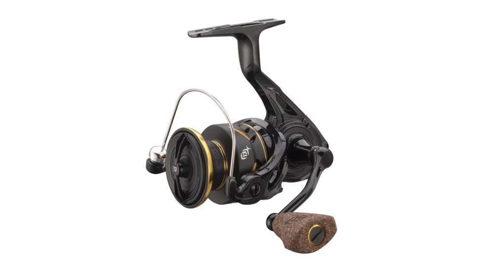Rapala Axum Spinning Reel 6.2:1 Gear Ratio, Salt, Fresh, Black, 3, AX-6.2-3.0