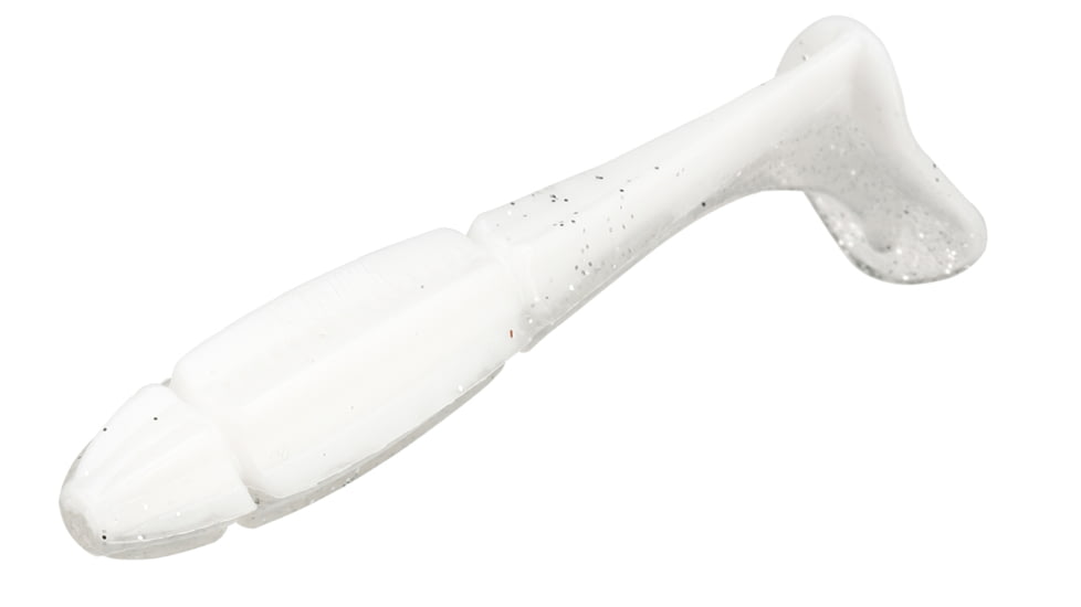 13 Fishing Churro Paddle Tail Swimbaits, 6, 4.75in, Smoke and Mirrors, CHU4.75-6