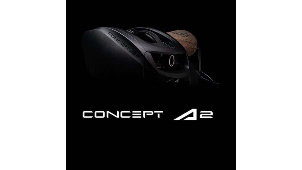 Rapala Concept A2 Baitcasting Reel, 6.8:1, 6+1, Left, A2-6.8-LH