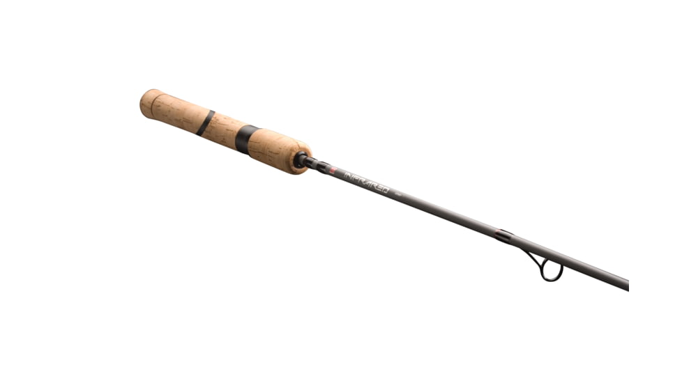 13 Fishing Infrared Ice Rod Solid Fiberglass Blank, 40&quot;, M Stainless Steel Guides, Evolve Soft Touch Reel Seat, I3-40M