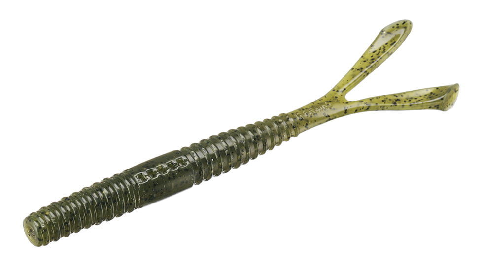 13 Fishing Joy Stick Worm feat. Rabbit Ear, 6in, 5/Pack Collard Greens, RE-JS6-11