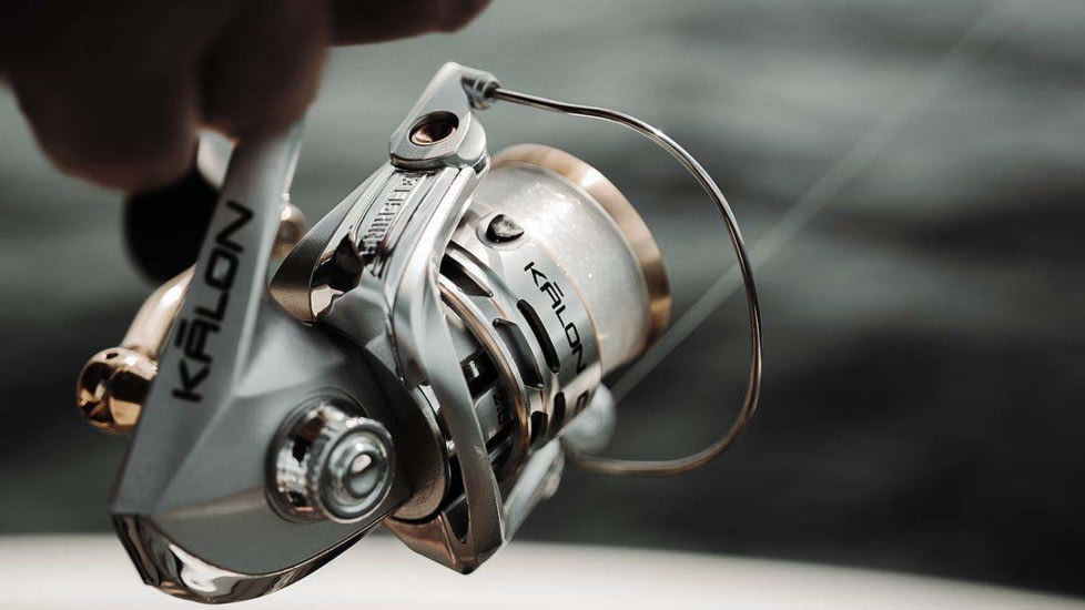 Rapala Kalon C Spinning Reel 5.2:1 Gear Ratio, Fresh, Salt, Gray, 2, KLC-6.2-2.0