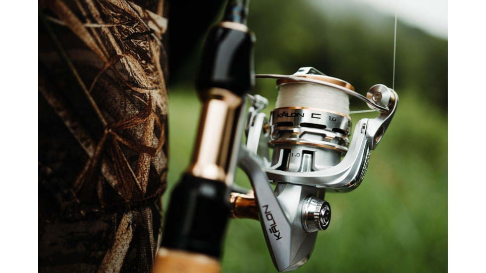 Rapala Kalon C Spinning Reel 5.2:1 Gear Ratio, Fresh, Salt, Gray, 2, KLC-6.2-2.0