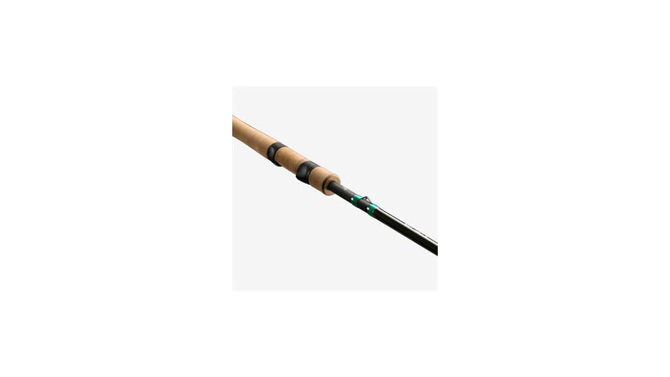 13 Fishing Omen Green Spinning Rod, 6ft 8in, Medium, Fast, 1 Piece, OG2S68M