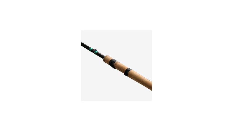 13 Fishing Omen Green Spinning Rod, 6ft 8in, Medium, Fast, 1 Piece, OG2S68M