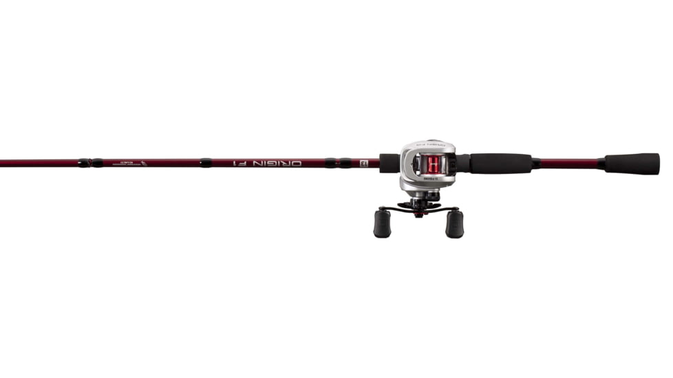 Rapala Origin F1 M Baitcast Combo, 8.1:1 Gear Ratio, Left Hand Retrieve, Fast Action, Gray, 7ft1in, OF18.1-71M-LH