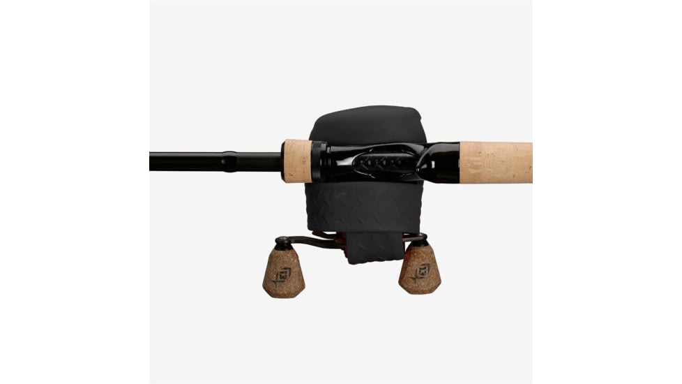 Rapala Skull Cap Low-Profile Baitcast Reel Cover, Fits Most, Right And Left Hand Baitcast Reels, Black, 3in, SC-C2-BLK