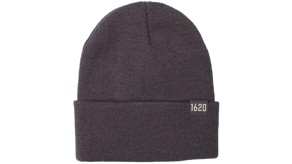 1620 Workwear 1620 Flag Beanie Hat, Black, One Size, A-01-B