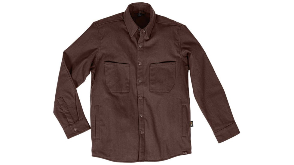 1620 Workwear Stretch NYCO Shirt Jacket, Meteorite, Small, 0182018MS