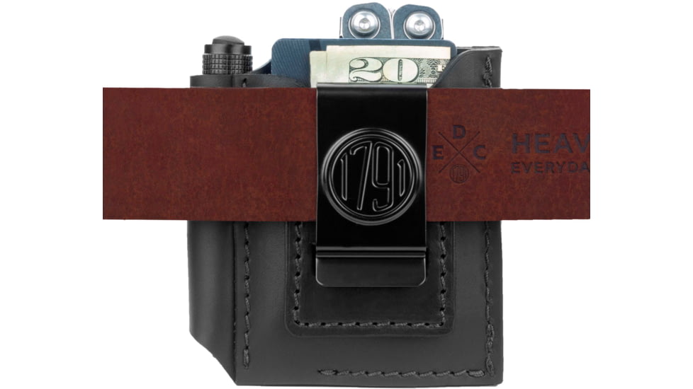 1791 Gunleather 1791 Edc Action Clip Duo Multitool Wallet Black
