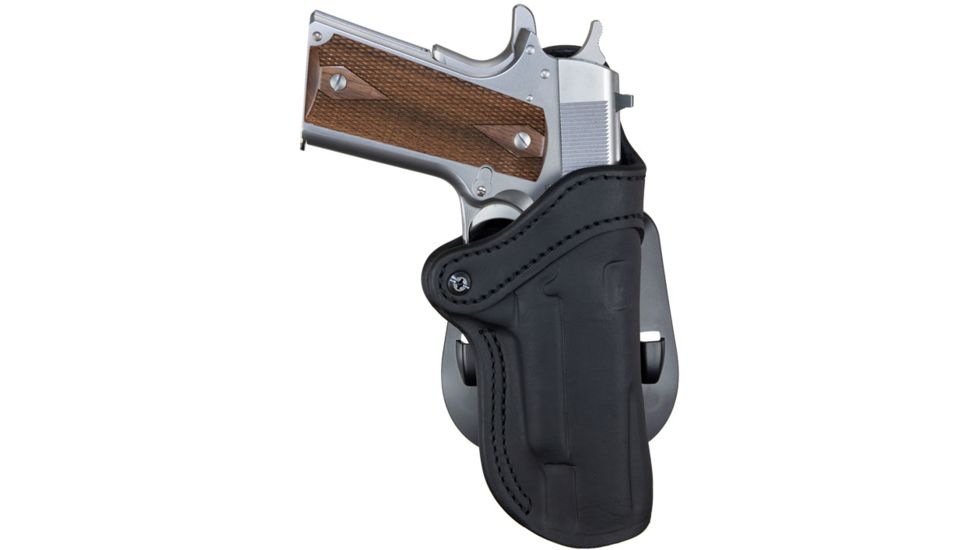 1791 Gunleather 1791 Pdh1 Paddle Holster Mult- Fit Rh 1911 4-5'' Stlth Black