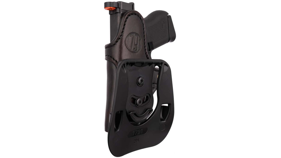 1791 Gunleather 1791 Pdhc Paddle Holster Mult- Fit Or Rh Sig P365/sim Sig Brn