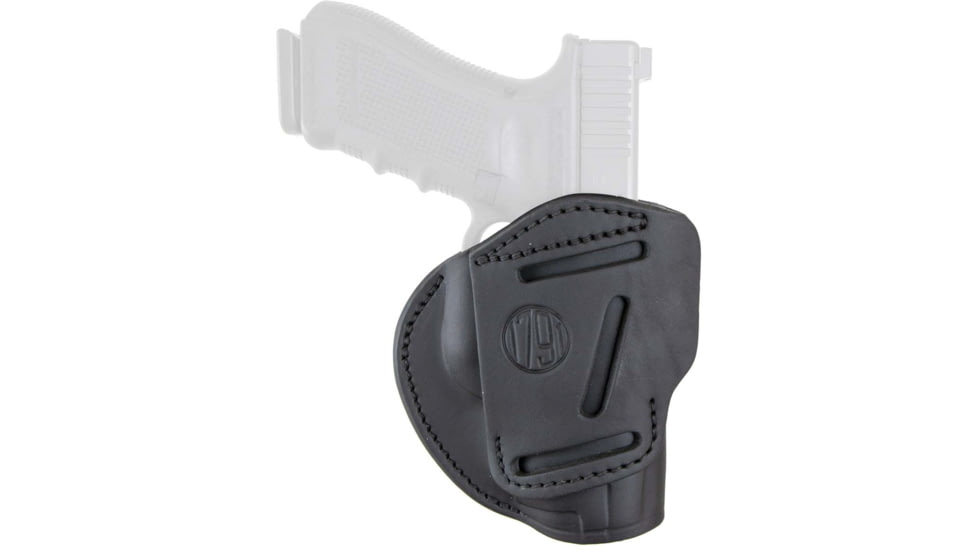 1791 Gunleather 3 Way Multi-Fit OWB Concealment Holster, Heckler &amp; KochVP9/Sig Sauer P226, Ambidextrous, Stealth Black, 6, 3WH-6-SBL-A