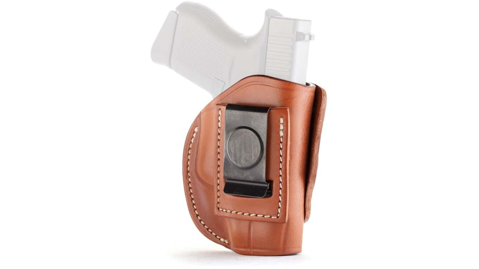 1791 Gunleather 4 Way Concealment &amp; Belt Leather Holster, Right Hand, Classic Brown, 4WH-2-CBR-R