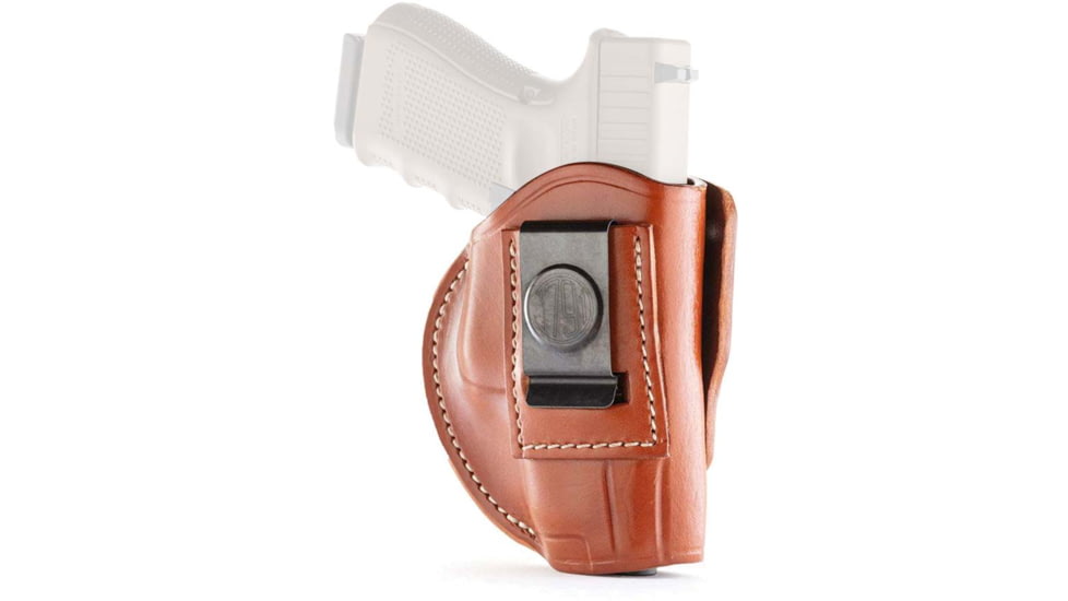1791 Gunleather 4 Way Concealment &amp; Belt Leather Holster, Right Hand, Classic Brown, 4WH-5-CBR-R