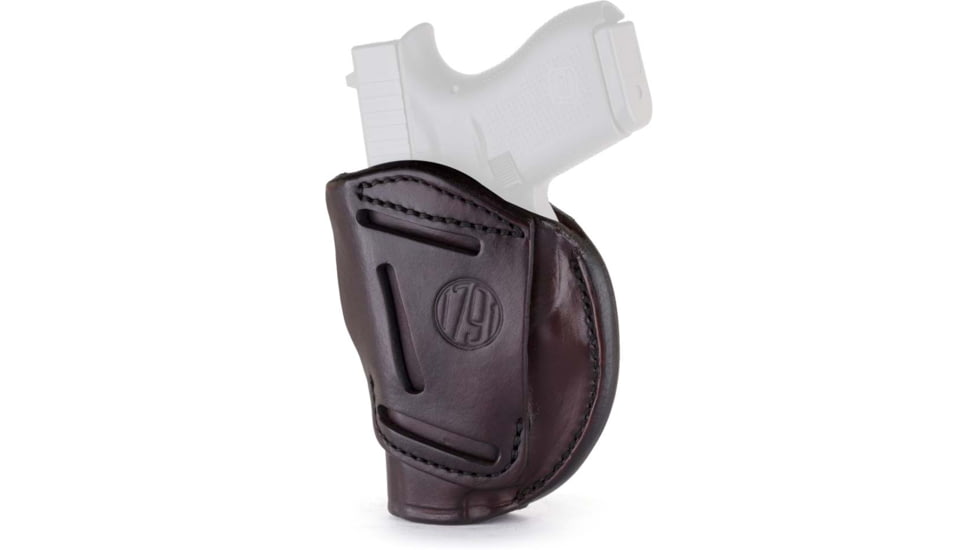 1791 Gunleather 4 Way Concealment &amp; Belt Leather Holster, Right Hand, Signature Brown, 4WH-2-SBR-R