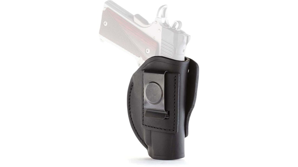 1791 Gunleather 4 Way Concealment &amp; Belt Leather Holster, Right Hand, Stealth Black, 4WH-1-SBL-R