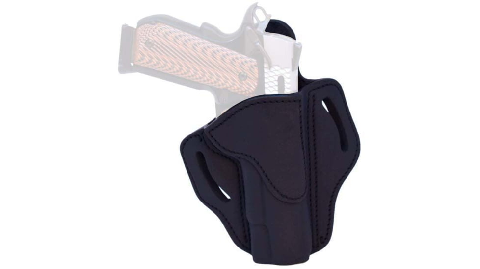 1791 Gunleather Belt Holster OWB, Left Hand, Stealth Black, BHC-SBL-L