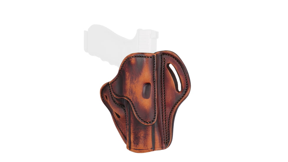 1791 Gunleather BH2.4S- Open Top Multi-Fit Holster 2.4S, H&amp;K 45c Tactical, FN509, Walther PPQ M2, Right Hand, Vintage, Vintage, 2.4, BH2.4-VTG-R