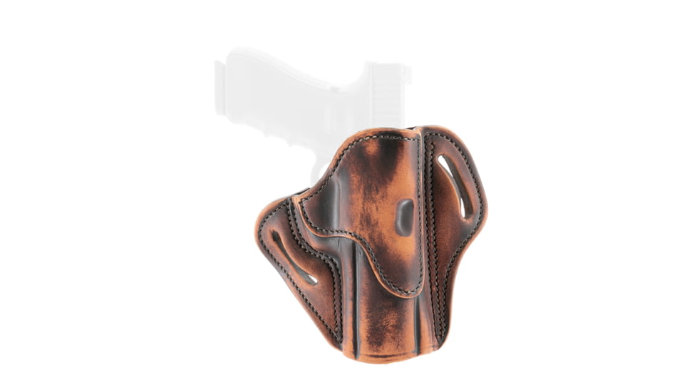 1791 Gunleather BH2.4S- Open Top Multi-Fit Holster 2.4S, H&amp;K 45c Tactical, FN509, Walther PPQ M2, Right Hand, Vintage, Vintage, 2.4S, BH2.4S-VTG-R