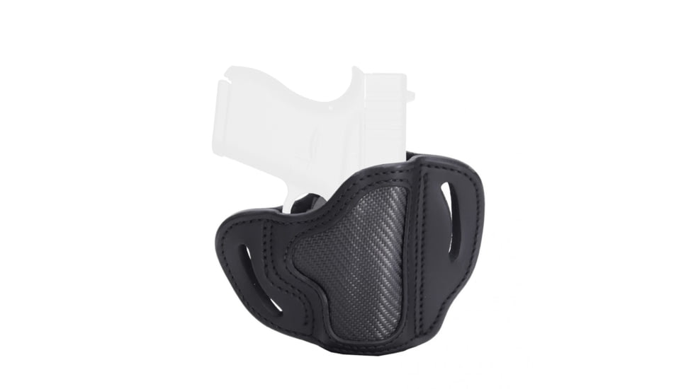 1791 Gunleather BHC- Carbon Fiber Open Top Belt Holster for Micro-Frame Firearms, Ruger SR22, Sig P365, Right Hand, Size C, Brown, Brown, 0, FCD-0-BRW-L