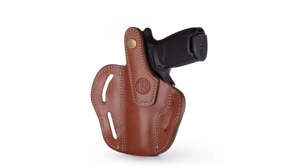 1791 Gunleather BHX- Thumb Break Holster, H&amp;K VP Tactical, FN FNX, Right Hand, Classic Brown, Size 5, BHX-5-CBR-R, EDEMO1