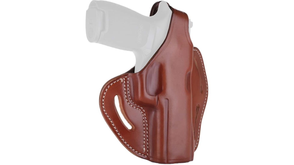 1791 Gunleather BHX- Thumb Break Holster, H&amp;K VP Tactical, FN FNX, Right Hand, Classic Brown, Size 5, BHX-5-CBR-R, EDEMO1