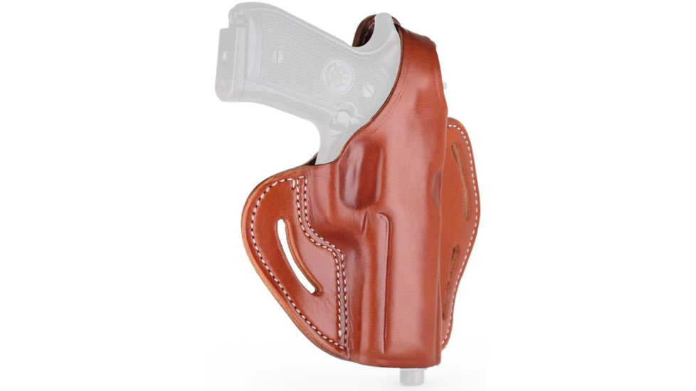 1791 Gunleather BHX- Thumb Break Holster, Beretta 92FS, H&amp;K VP40, Styer M9-A1, Right Hand, Classic Brown, Size 4, BHX-4-CBR-R