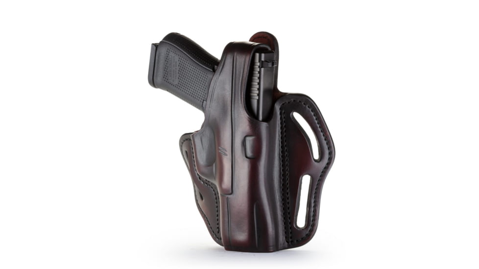 1791 Gunleather BHX- Thumb Break Holster, H&amp;K VP Tactical, FN FNX, Right Hand, Size 5, Signature Brown, Signature Brown, 5, BHX-5-SBR-R