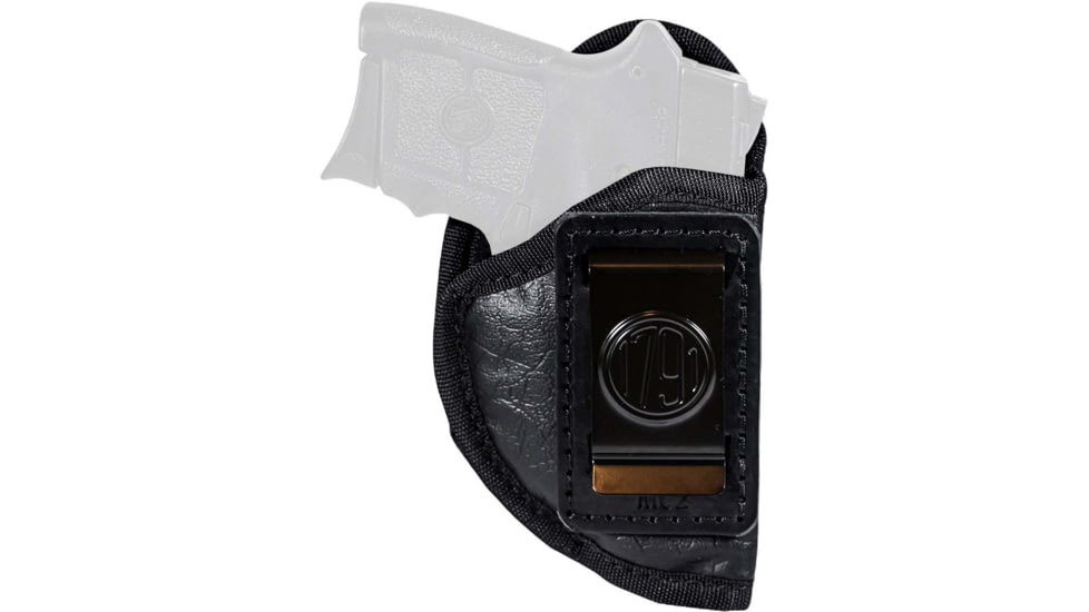 1791 Gunleather EcoCarry IWB Small, Black, Right Hand, ECOMC2BLKR