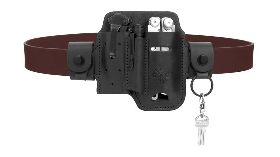 1791 Gunleather EDC Heavy Duty Action Snap Organizer, Small Flex, Black, HD-AS-SF-BLK-A