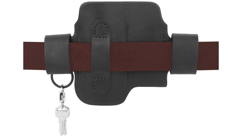 1791 Gunleather EDC Heavy Duty Action Snap Organizer, Small Flex, Black, HD-AS-SF-BLK-A