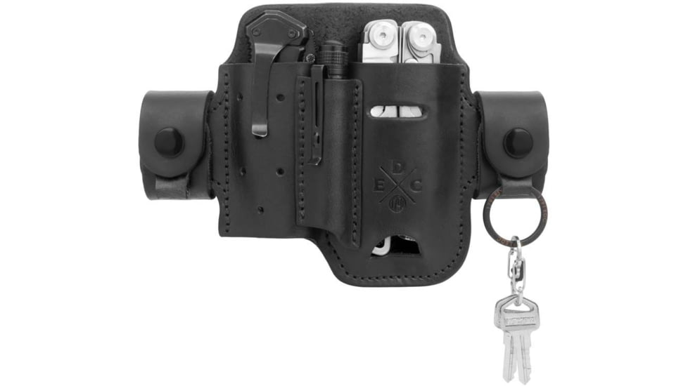 1791 Gunleather EDC Heavy Duty Action Snap Organizer, Small Flex, Black, HD-AS-SF-BLK-A