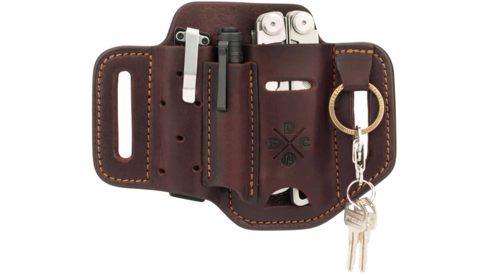 1791 Gunleather EDC Heavy Duty Easy Slide Organizer, Small Flex, Burgundy, HD-ES-SF-BUR-A