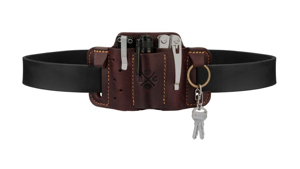 1791 Gunleather EDC Mini Easy Slide Medium Flex Organizer, Burgundy, MN-ES-MF-BUR-A