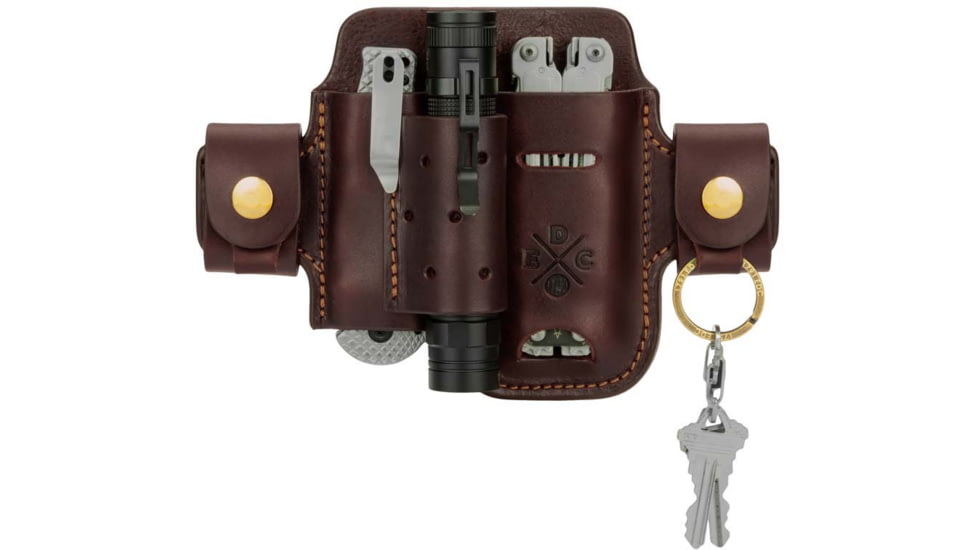 1791 Gunleather EDC Standard Action Snap Organizer, Large Flex, Burgundy, ST-AS-LF-BUR-A