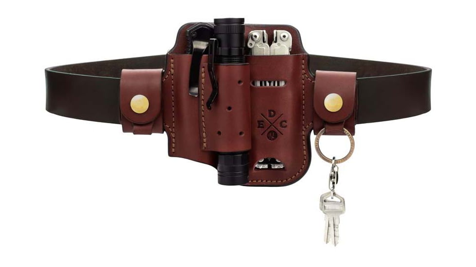 1791 Gunleather EDC Standard Action Snap Organizer, Large Flex, Chestnut, ST-AS-LF-CHN-A