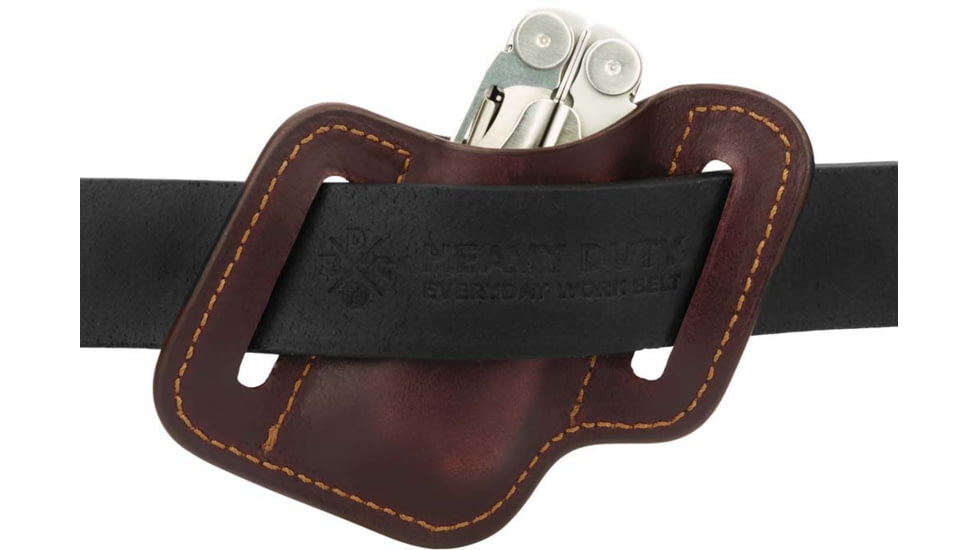 1791 Gunleather EDC Standard Easy Slide Canted Solo Organizer, L, Burgundy, ST-ES-SLC-BUR-L