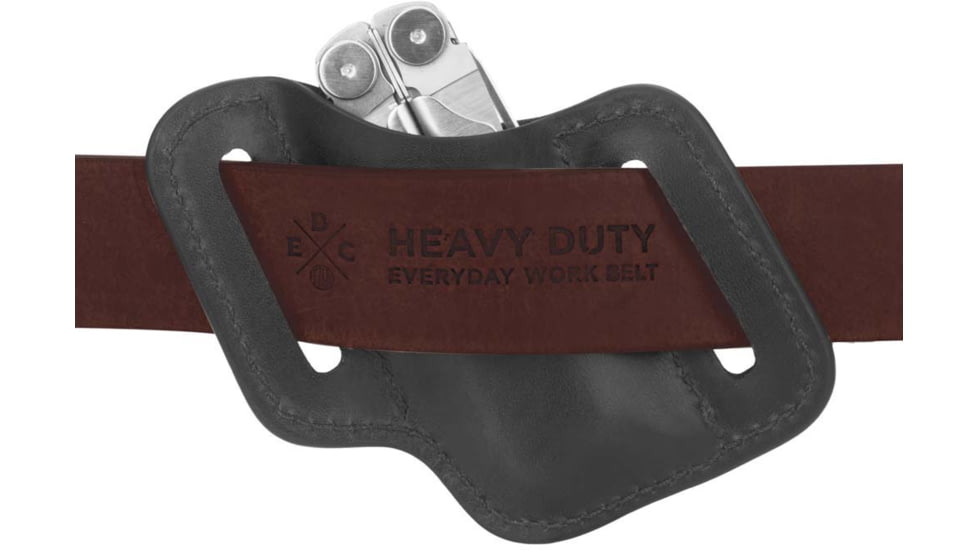1791 Gunleather EDC Standard Easy Slide Canted Solo Organizer, R, Black, ST-ES-SLC-BLK-R