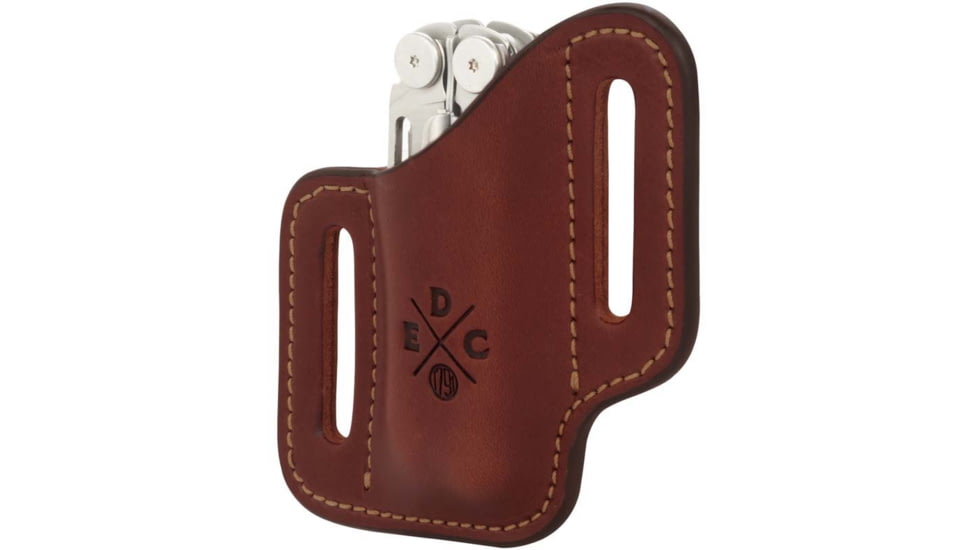 1791 Gunleather EDC Standard Easy Slide Canted Solo Organizer, R, Chestnut, ST-ES-SLC-CHN-R