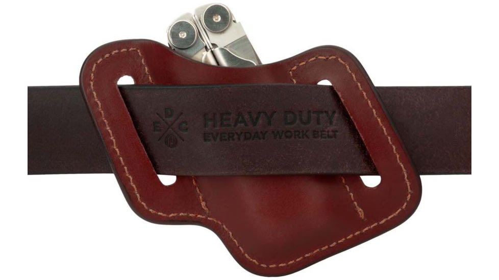 1791 Gunleather EDC Standard Easy Slide Canted Solo Organizer, R, Chestnut, ST-ES-SLC-CHN-R