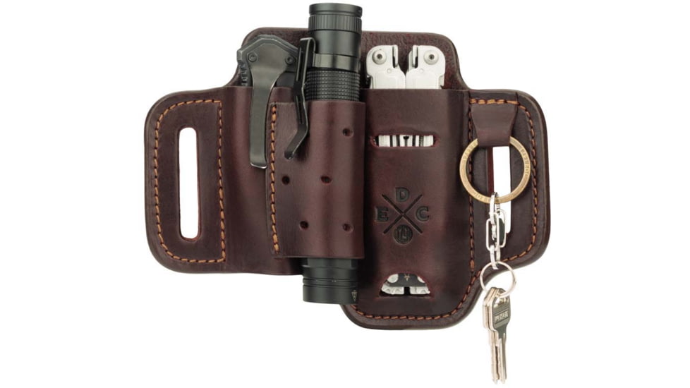 1791 Gunleather EDC Heavy Duty Easy Slide Organizer, Large Flex, Burgundy, HD-ES-LF-BUR-A
