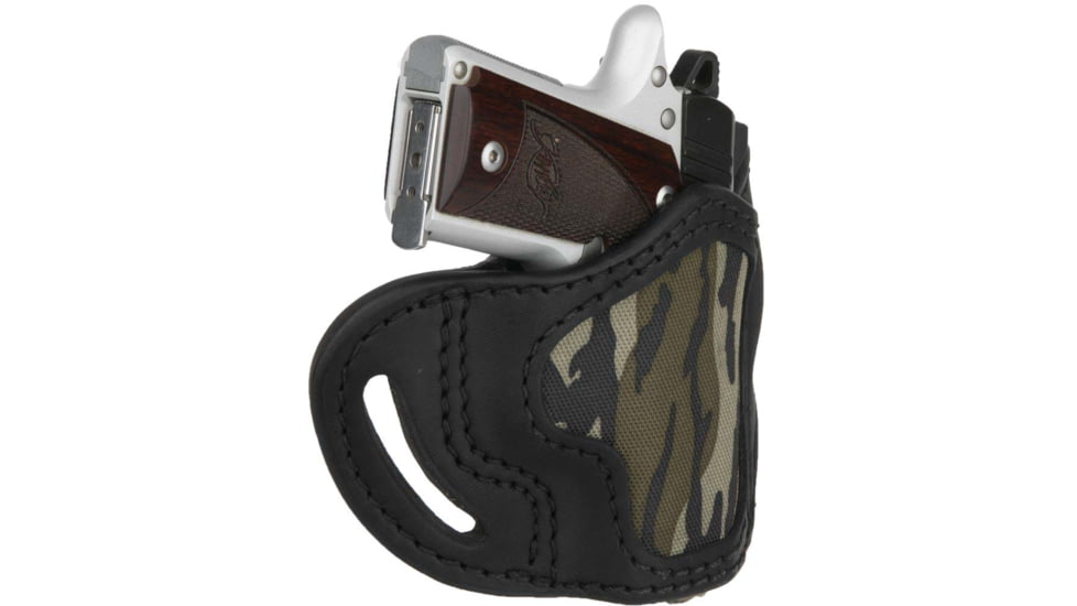 1791 Gunleather MOBH1BRWR BHC Mossy Oak/Brown Leather OWB 1911 4-5 Right Hand