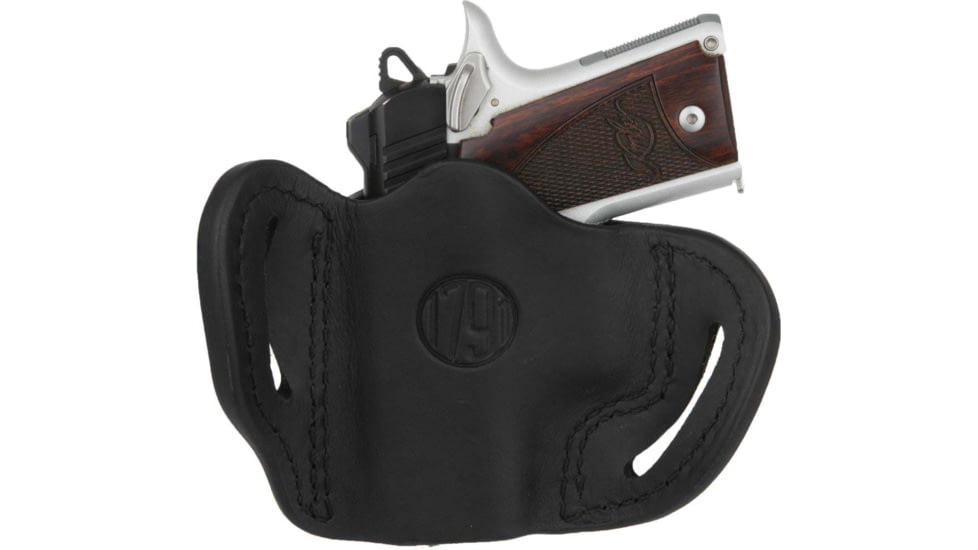 1791 Gunleather MOBH1BRWR BHC Mossy Oak/Brown Leather OWB 1911 4-5 Right Hand