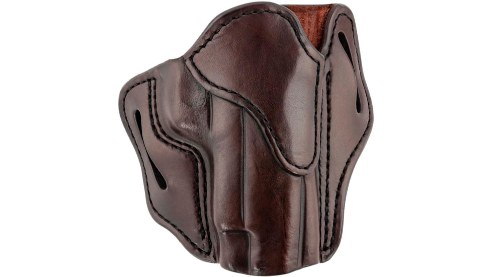 1791 Gunleather Optic Ready Belt Holster, Glock 48/Sig Sauer P365XL/Springfield Hellcat Pro, Right Hand, Size Compact Long Barrel, Signature Brown, OR-BH-CMAX-SBR-R