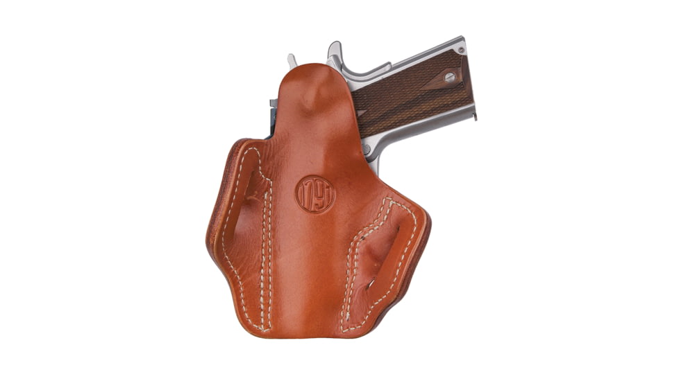 1791 Gunleather Optic Ready Belt OWB Holster, RH, Classic Brown, 1S, OR-BH1S-CBR-R
