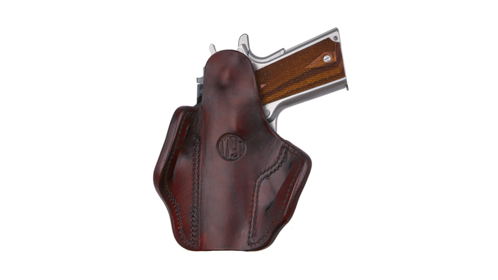 1791 Gunleather Optic Ready Belt OWB Holster, RH, Signature Brown, 1S, OR-BH1S-SBR-R