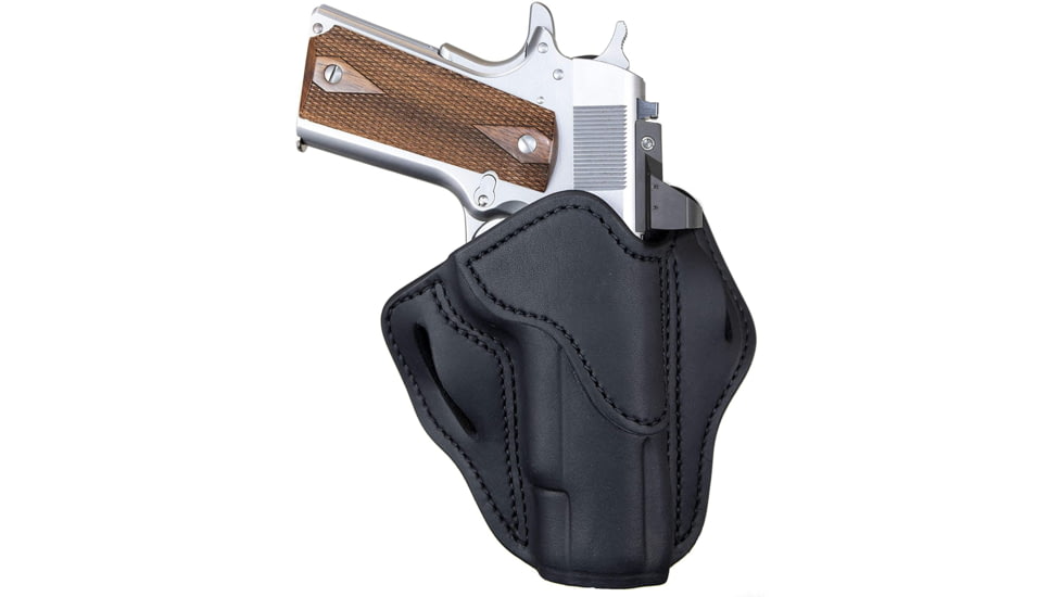 1791 Gunleather Optic Ready Belt OWB Holster, RH, Stealth Black, 1S, OR-BH1S-SBL-R