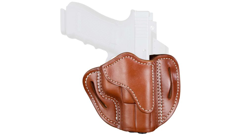1791 Gunleather Optic Ready BH 2.1 Belt Holster, Right Hand, Size 2.1, Classic Brown, OR-BH2.1-CBR-R