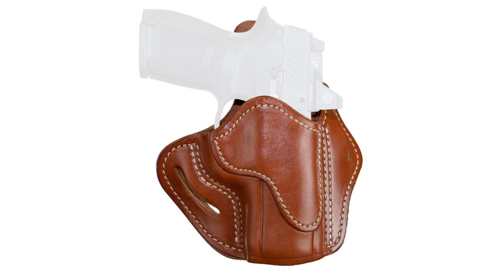 1791 Gunleather Optic Ready BH 2.4S Compact Belt Holster, Right Hand, Classic Brown, OR-BH2.4S-CBR-R, EDEMO1